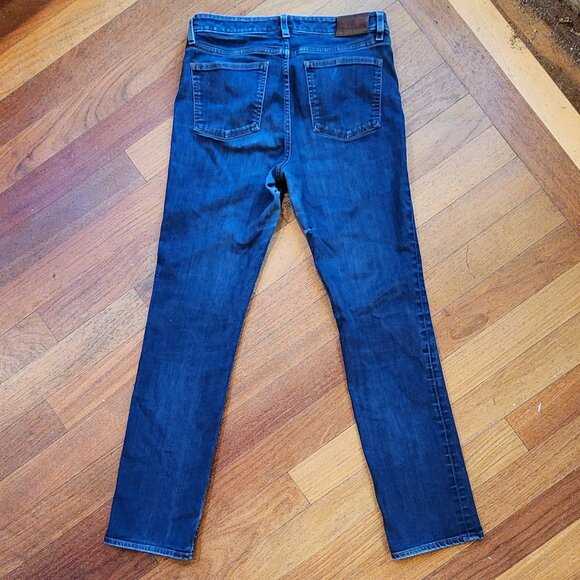Lauren Ralph Lauren Dark Wash Straight Leg Jeans Size 10 - Picture 13 of 16